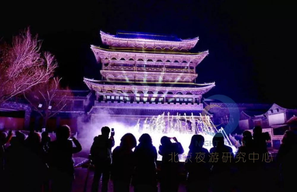 古北水镇望京楼水秀